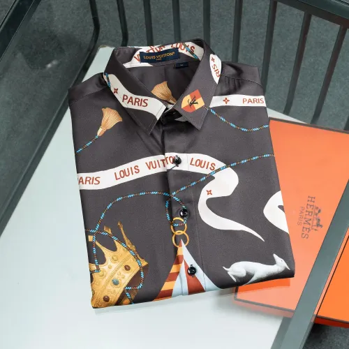 Replica Louis Vuitton LV Shirts Long Sleeved For Men #1405853 $48.00 USD for Wholesale