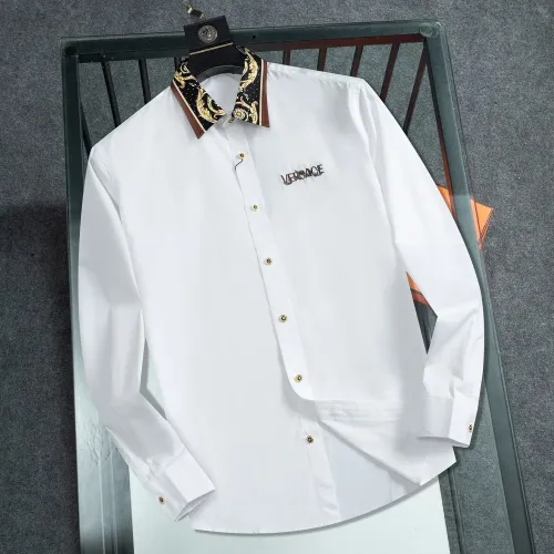 Wholesale Versace Shirts Long Sleeved For Men #1405855 $48.00 USD, Wholesale Quality Replica Versace Shirts