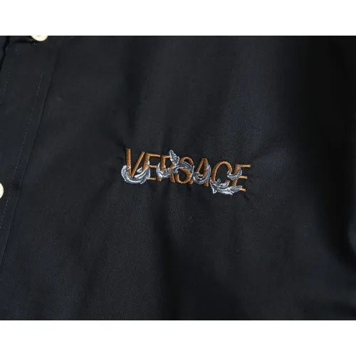 Replica Versace Shirts Long Sleeved For Men #1405856 $48.00 USD for Wholesale