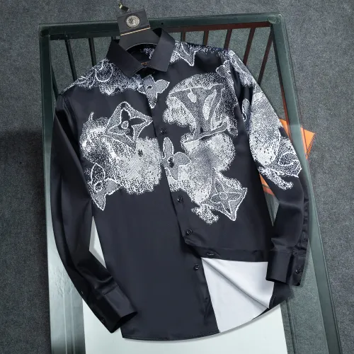 Wholesale Louis Vuitton LV Shirts Long Sleeved For Men #1405857 $48.00 USD, Wholesale Quality Replica Louis Vuitton LV Shirts