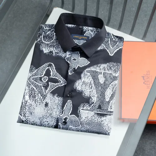 Replica Louis Vuitton LV Shirts Long Sleeved For Men #1405857 $48.00 USD for Wholesale