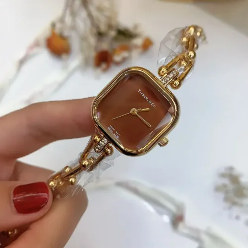 Wholesale Tiffany Watches In Gold For Women #1405883 $27.00 USD, Wholesale Quality Replica Tiffany Watches