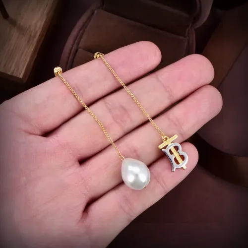 Replica Burberry Earrings For Women #1405987 $25.00 USD for Wholesale