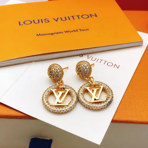 Wholesale Louis Vuitton Earrings For Women #1406088 $32.00 USD, Wholesale Quality Replica Louis Vuitton Earrings
