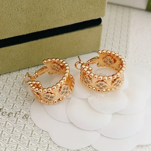 Wholesale Van Cleef &amp; Arpels Earrings For Women #1406127 $29.00 USD, Wholesale Quality Replica Van Cleef &amp; Arpels Earrings