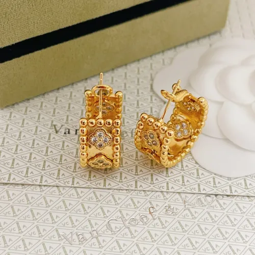 Replica Van Cleef & Arpels Earrings For Women #1406133 $29.00 USD for Wholesale