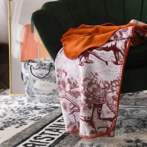 Replica Christian Dior Blanket #1406258 $64.00 USD for Wholesale