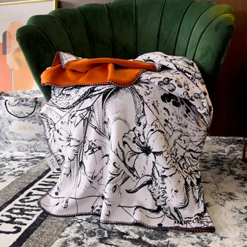 Replica Christian Dior Blanket #1406261 $64.00 USD for Wholesale