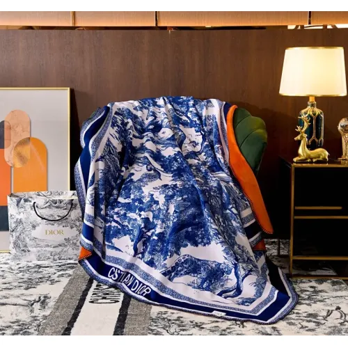 Wholesale Christian Dior Blanket #1406272 $115.00 USD, Wholesale Quality Replica Christian Dior Blanket