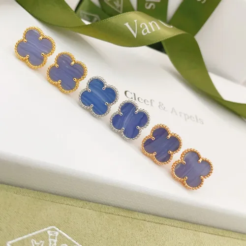 Replica Van Cleef & Arpels Earrings For Women #1406289 $25.00 USD for Wholesale