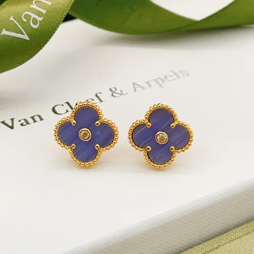 Wholesale Van Cleef &amp; Arpels Earrings For Women #1406292 $25.00 USD, Wholesale Quality Replica Van Cleef &amp; Arpels Earrings