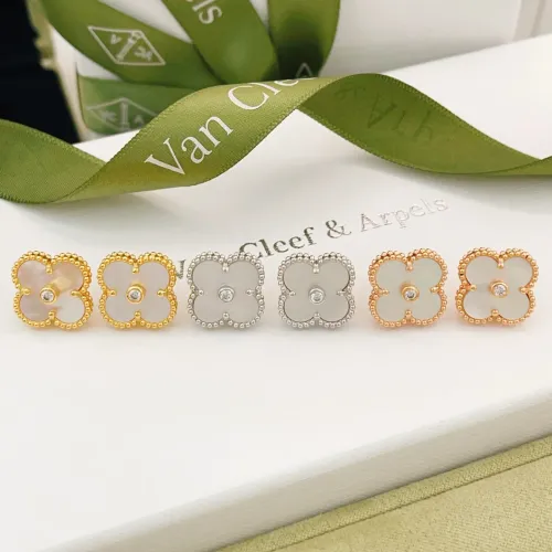 Replica Van Cleef & Arpels Earrings For Women #1406293 $25.00 USD for Wholesale