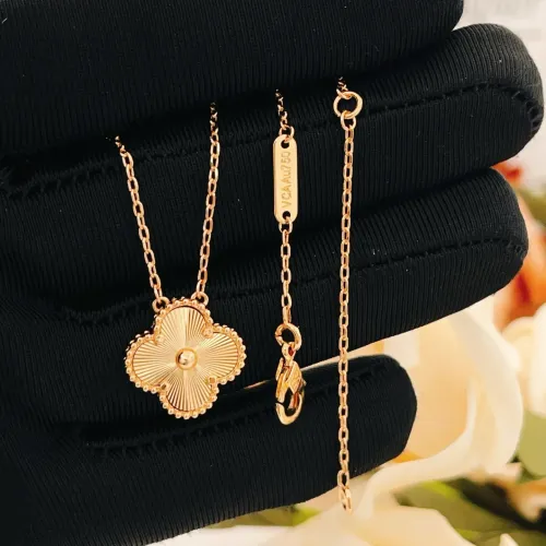 Replica Van Cleef & Arpels Necklaces For Women #1406558 $25.00 USD for Wholesale