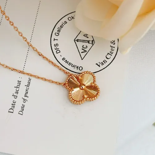 Replica Van Cleef & Arpels Necklaces For Women #1406558 $25.00 USD for Wholesale