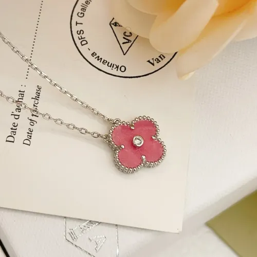 Replica Van Cleef & Arpels Necklaces For Women #1406560 $25.00 USD for Wholesale