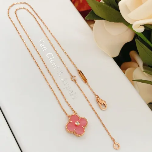 Wholesale Van Cleef &amp; Arpels Necklaces For Women #1406561 $25.00 USD, Wholesale Quality Replica Van Cleef &amp; Arpels Necklaces