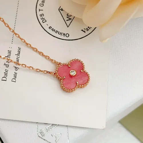 Replica Van Cleef & Arpels Necklaces For Women #1406561 $25.00 USD for Wholesale
