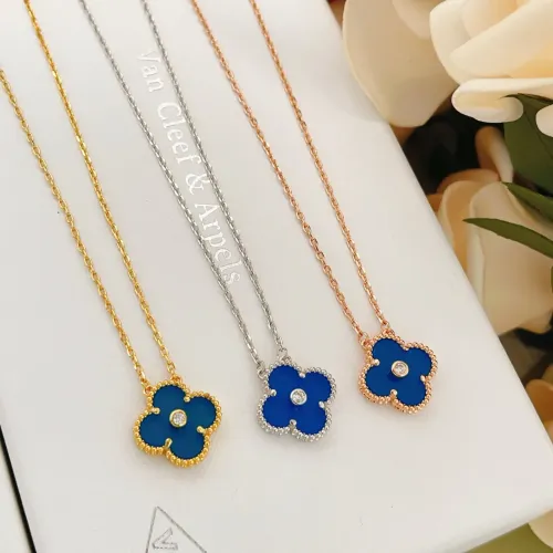 Replica Van Cleef & Arpels Necklaces For Women #1406564 $25.00 USD for Wholesale