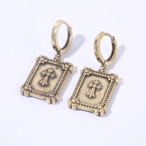 Replica Chrome Hearts Earrings For Women #1406701 $39.00 USD for Wholesale