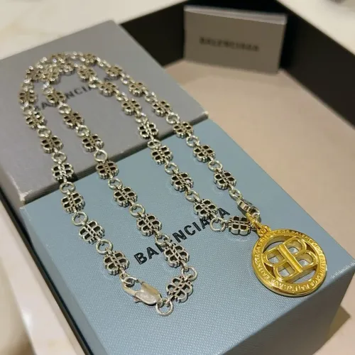 Wholesale Balenciaga Necklaces #1406705 $56.00 USD, Wholesale Quality Replica Balenciaga Necklaces