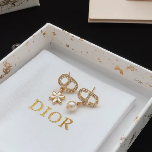 Replica Christian Dior Earrings For Women #1406710 $25.00 USD for Wholesale