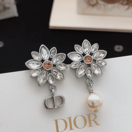 Wholesale Christian Dior Earrings For Women #1406718 $27.00 USD, Wholesale Quality Replica Christian Dior Earrings