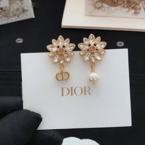 Replica Christian Dior Earrings For Women #1406719 $27.00 USD for Wholesale
