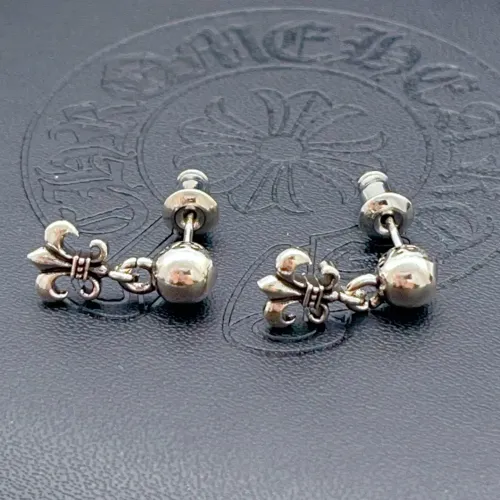 Wholesale Chrome Hearts Earrings #1406752 $25.00 USD, Wholesale Quality Replica Chrome Hearts Earrings
