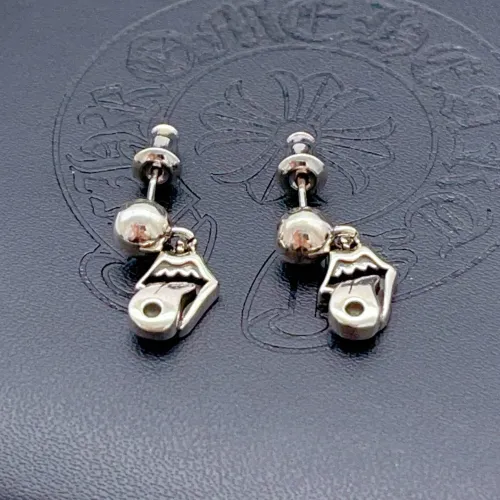 Wholesale Chrome Hearts Earrings #1406753 $25.00 USD, Wholesale Quality Replica Chrome Hearts Earrings