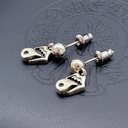 Replica Chrome Hearts Earrings #1406753 $25.00 USD for Wholesale