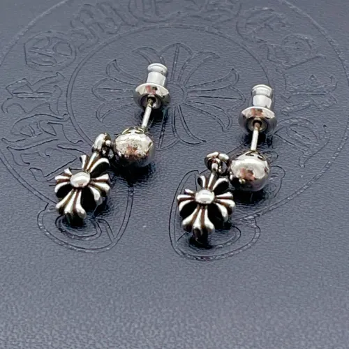 Replica Chrome Hearts Earrings #1406754 $25.00 USD for Wholesale