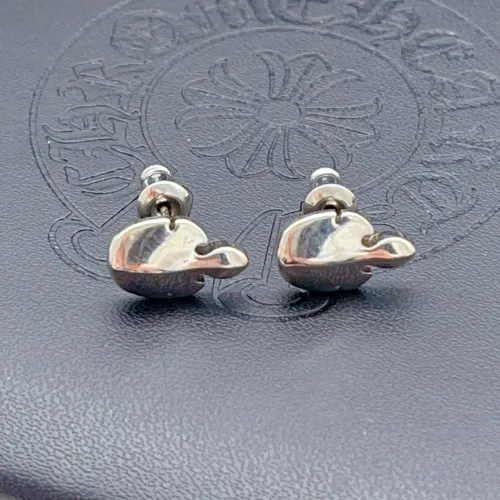 Wholesale Chrome Hearts Earrings #1406755 $25.00 USD, Wholesale Quality Replica Chrome Hearts Earrings