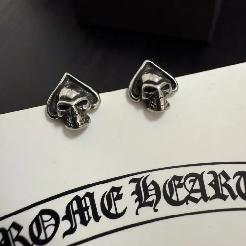 Wholesale Chrome Hearts Earrings #1406764 $34.00 USD, Wholesale Quality Replica Chrome Hearts Earrings