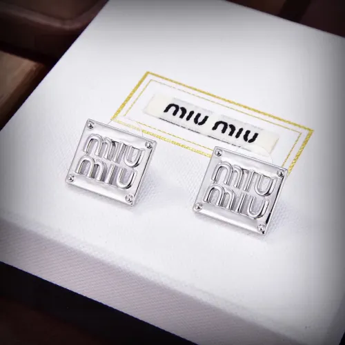 Wholesale MIU MIU Earrings For Women #1406766 $25.00 USD, Wholesale Quality Replica MIU MIU Earrings