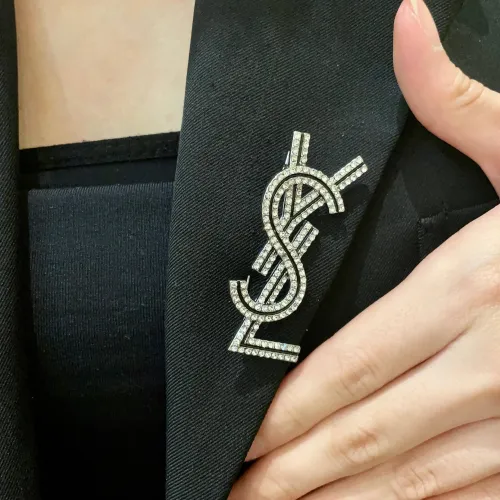 Replica Yves Saint Laurent Brooches For Women #1406773 $29.00 USD for Wholesale