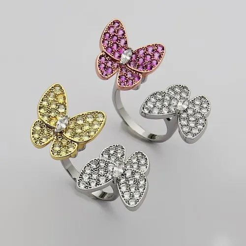 Replica Van Cleef & Arpels Rings For Women #1406818 $25.00 USD for Wholesale