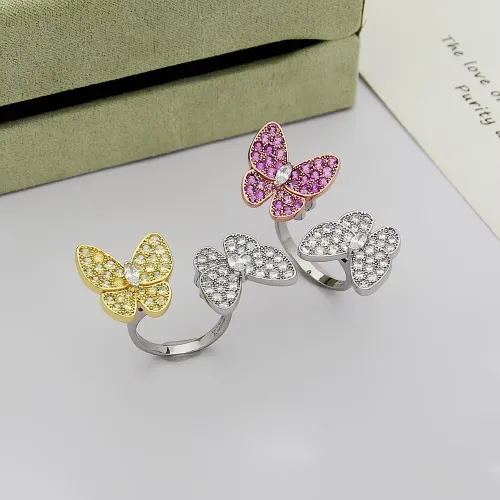 Replica Van Cleef & Arpels Rings For Women #1406819 $25.00 USD for Wholesale
