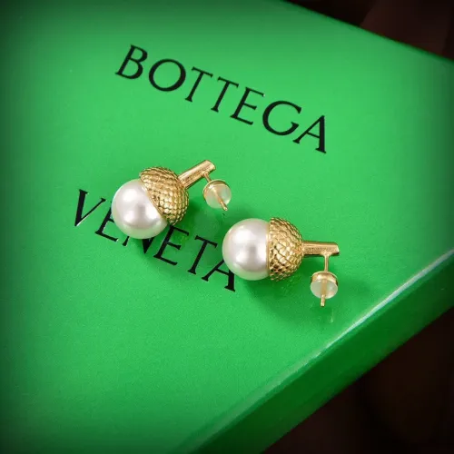 Replica Bottega Veneta Earrings For Women #1406854 $25.00 USD for Wholesale