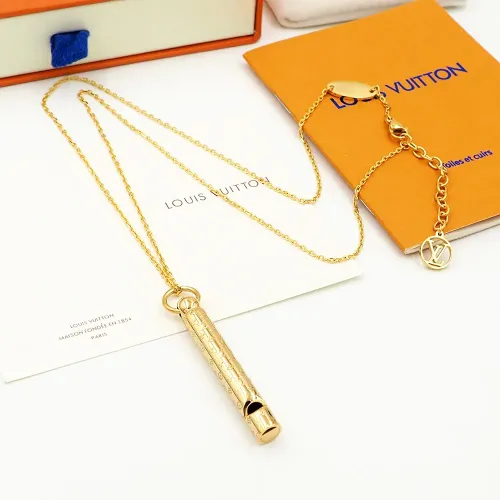 Wholesale Louis Vuitton Necklaces #1406870 $25.00 USD, Wholesale Quality Replica Louis Vuitton Necklaces