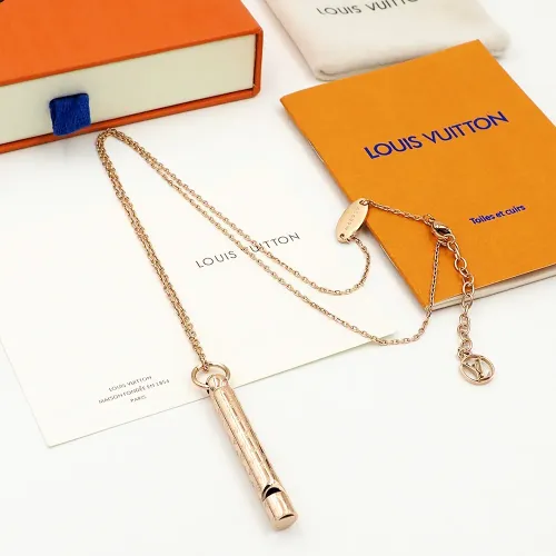 Wholesale Louis Vuitton Necklaces #1406871 $25.00 USD, Wholesale Quality Replica Louis Vuitton Necklaces