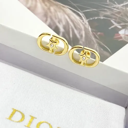 Replica Christian Dior Earrings For Women #1406973 $25.00 USD for Wholesale