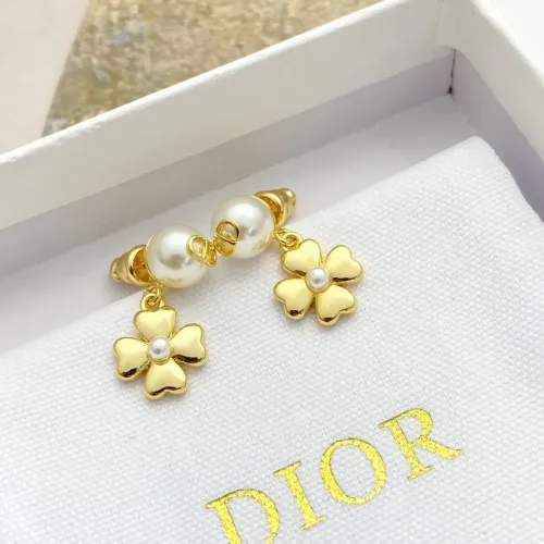 Replica Christian Dior Earrings For Women #1406974 $25.00 USD for Wholesale