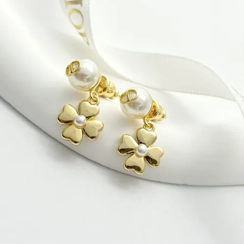 Replica Christian Dior Earrings For Women #1406974 $25.00 USD for Wholesale