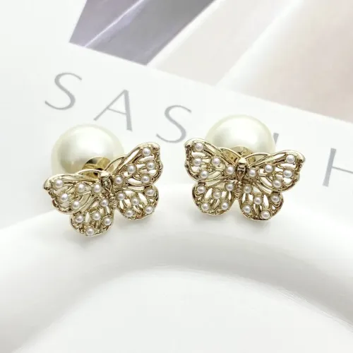 Wholesale Christian Dior Earrings For Women #1406980 $29.00 USD, Wholesale Quality Replica Christian Dior Earrings