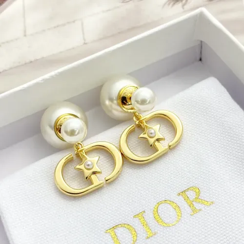 Replica Christian Dior Earrings For Women #1406981 $29.00 USD for Wholesale