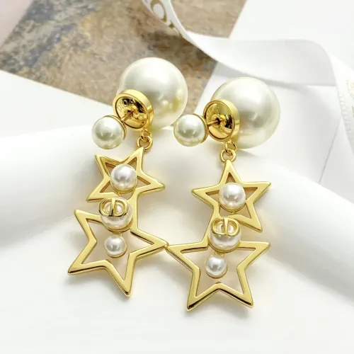 Wholesale Christian Dior Earrings For Women #1406982 $27.00 USD, Wholesale Quality Replica Christian Dior Earrings