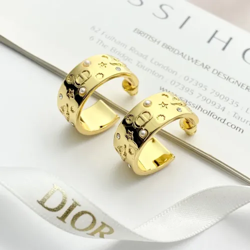 Replica Christian Dior Earrings For Women #1406983 $32.00 USD for Wholesale