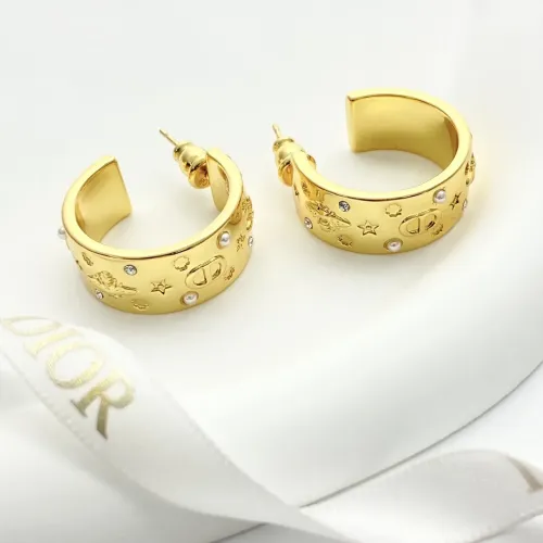 Replica Christian Dior Earrings For Women #1406983 $32.00 USD for Wholesale