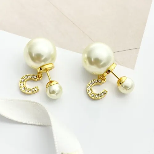 Wholesale Christian Dior Earrings For Women #1406984 $29.00 USD, Wholesale Quality Replica Christian Dior Earrings