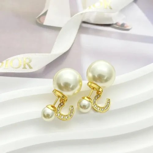 Replica Christian Dior Earrings For Women #1406984 $29.00 USD for Wholesale